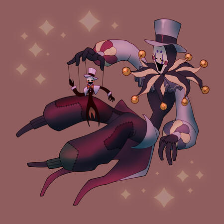 original character belongs to @skeletoninthemelonland
